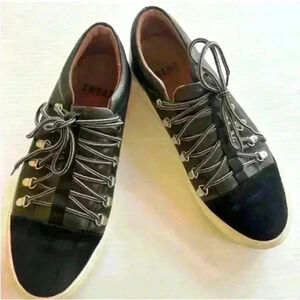 Swear London- Redchurch Black Suede And Leather Size 43
